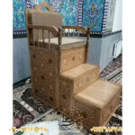 تولید کننده انواع منبرهای تمام چوب