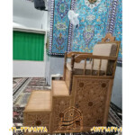 تولید کننده انواع منبرهای تمام چوب