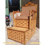 تولید کننده انواع منبرهای تمام چوب