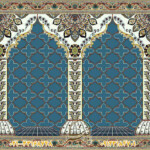 فرش سجاده ای کاشان